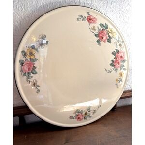 Armand By Homer Laughlin,  Virginia Rose,  10 3/4" Cake Pie Plate